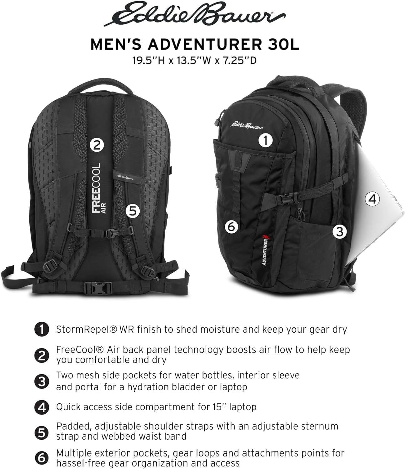 Eddie bauer hotsell adventurer 30l pack