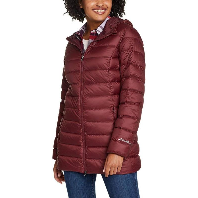 Eddie Bauer Women’s CirrusLite Down Parka(Dark Berry) - Eddie Bauer