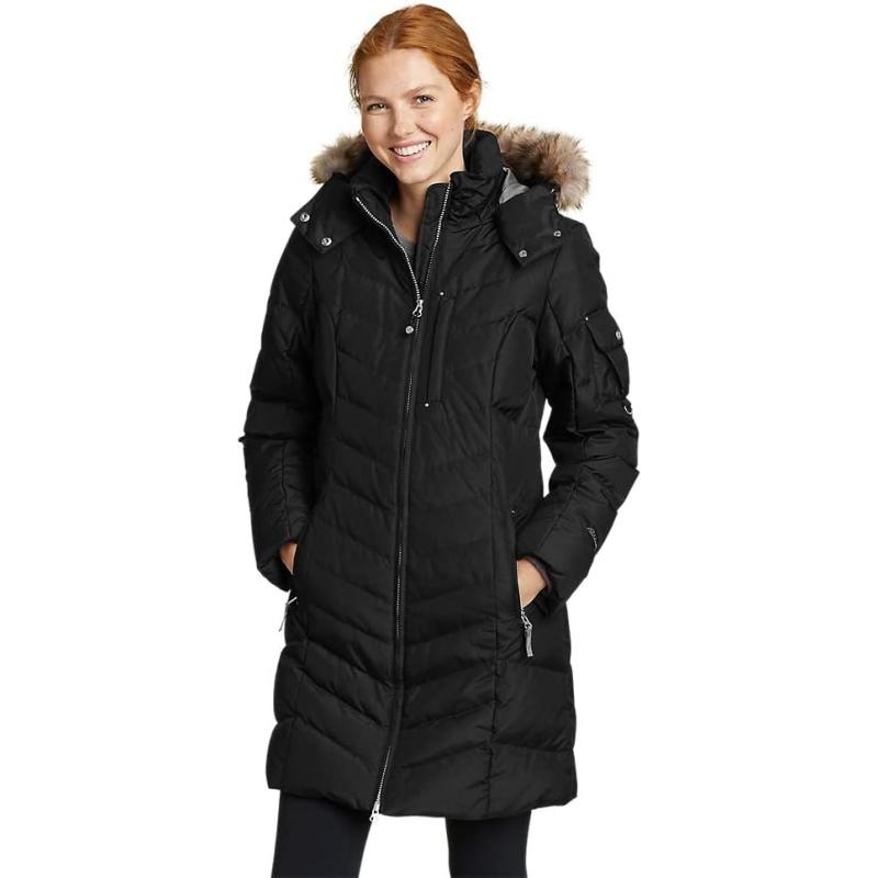 Eddie Bauer Women’s Sun Valley Down Parka(Tall Black) - Eddie Bauer