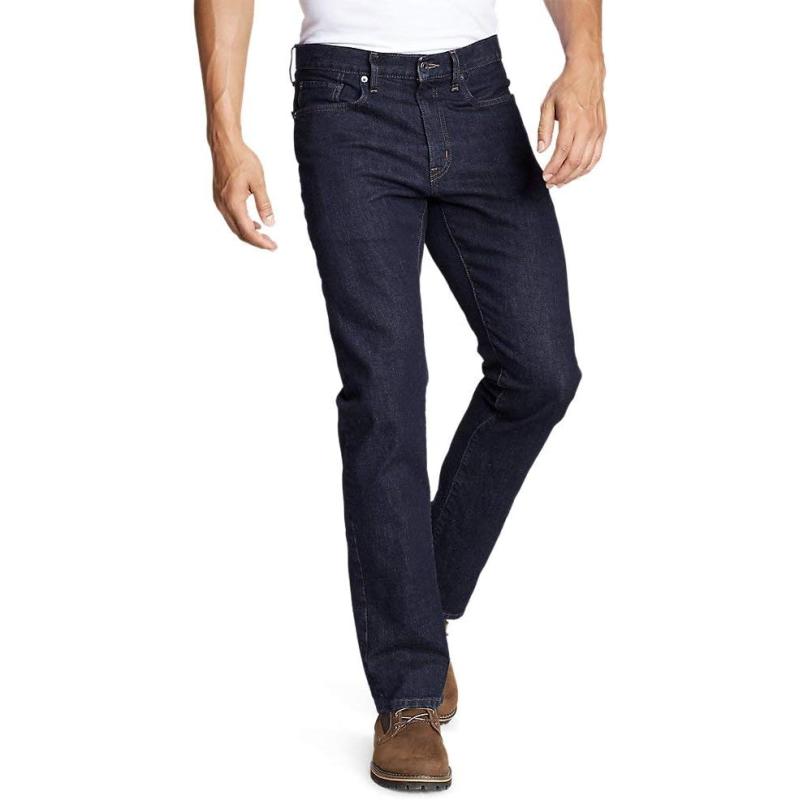 Eddie Bauer Men’s Field Flex Straight Jeans(Deep Rinse) - Eddie Bauer