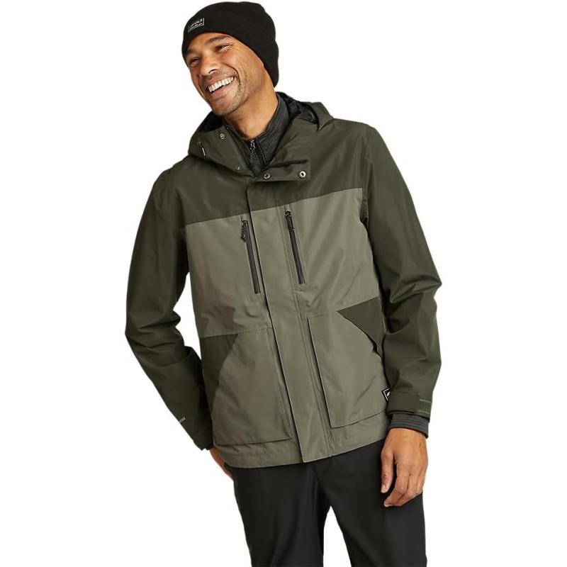 Eddie Bauer Men’s Rainfoil Utility Jacket(Sprig) - Eddie Bauer