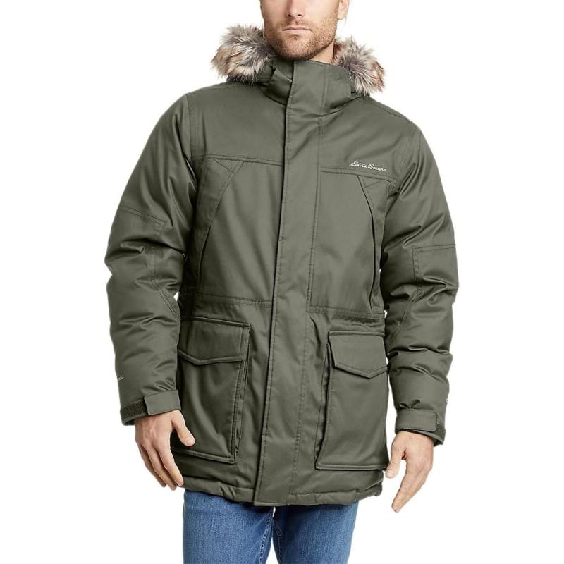 Eddie Bauer Men’s Ridgeline Down Parka(Regular Capers) - Eddie Bauer