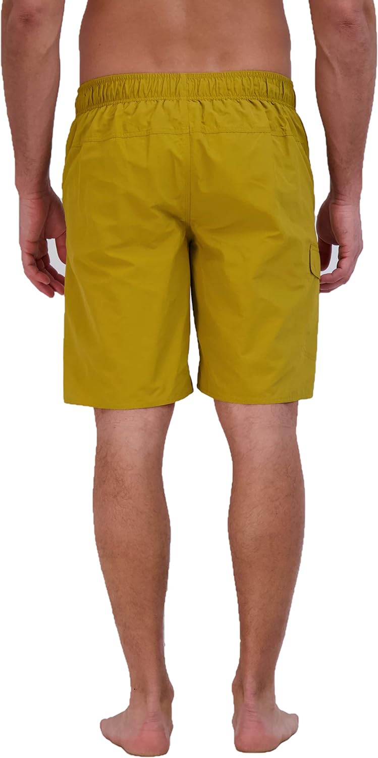 Eddie Bauer Men’s SPF 50+ E-Board Swim Trunks(Antique Gold) - Eddie Bauer