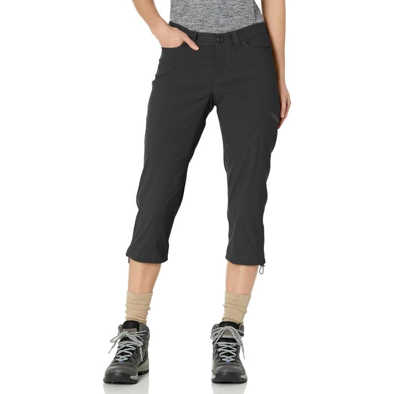 Eddie Bauer Women’s Rainier Capri(Black) - Eddie Bauer